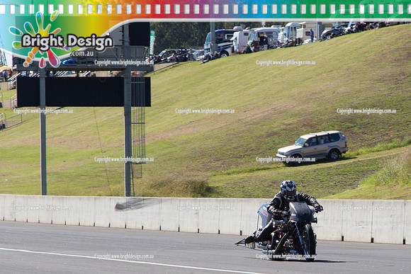 X-Champs @ Sydney Dragway SUN 4 May 2014  (6520)  BIKE TOP FUEL MOTORCYCLE  TBT 2987 MARK DREW