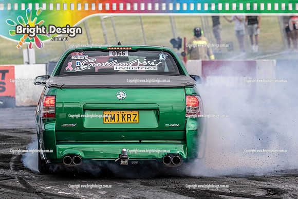Summernats 34 Friday 7 Jan 2022  BDMP3043  KMIKRZ BURNOUT
