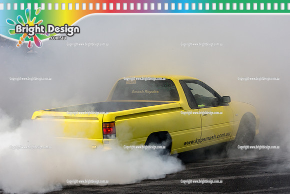 Summernats 28 Saturday 3 Jan 2015  BD (4647)  BAGMUP BURNOUT