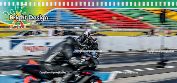 Roll Racing @ Calder Park Drag Racing 24 September 2023 (158446) BIKE BLACK TBC