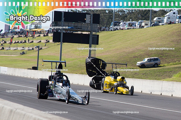 X-Champs @ Sydney Dragway SUN 4 May 2014  (6654)  AA 4206 KYLE PUTLAND    BDA 1861  CRAIG GEDDES RACING