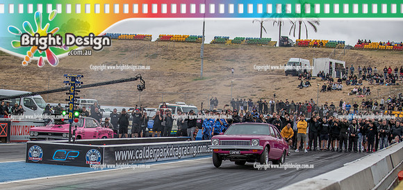 Street Outlaws NPK No Prep Kings vs Australia @ Calder D2 19 March 2023 (148303) DISCO DEAN STINKY PINKY 4767 GMPWR