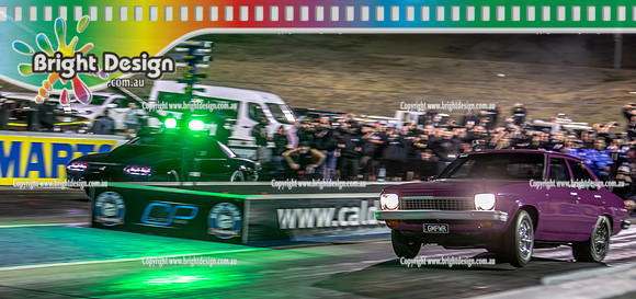Street Outlaws NPK No Prep Kings vs Australia @ Calder D2 19 March 2023 (149530) KYE KELLY 4767 GMPWR