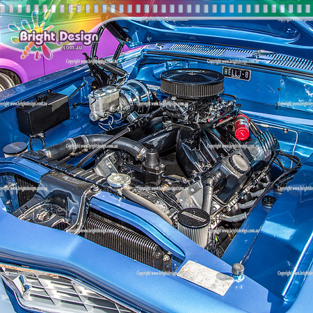 VDBC Victorian Drag Boat Club Round 3 @ NWSC 8 April 2018 (14147)-2 HELLJ8 ENGINE BAY
