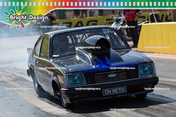 ANDRA Street Outlaws Drag Racing Quals Rnd 5 @ Calder Park 24 September 2014 (24141)  ONMETH