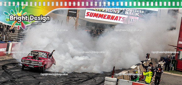 Summernats 34 Thursday 6 Jan 2022  BDMP2047  FRONT BACK BURNOUT
