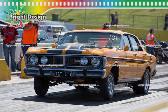 ANDRA Street Outlaws Drag Racing Quals Rnd 5 @ Calder Park 24 September 2014 (24009)  KGT871