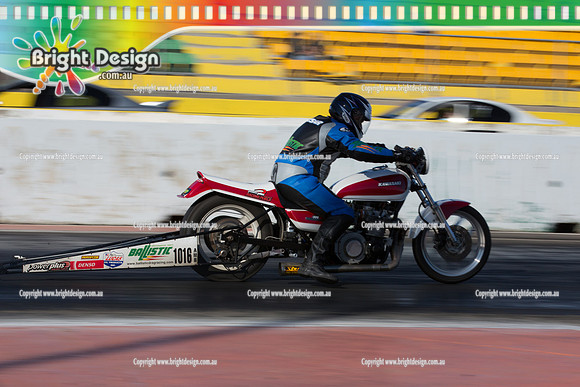 ANDRA Street Outlaws Drag Racing Quals Rnd 5 @ Calder Park 24 September 2014 (24867)  BIKE