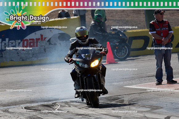 ANDRA Street Outlaws Drag Racing Quals Rnd 5 @ Calder Park 24 September 2014 (24236)  BIKE