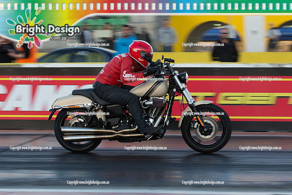 ANDRA Street Outlaws Drag Racing Quals Rnd 6 @ Calder Park 10 October 2014  (25871)  BIKE