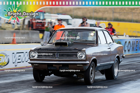 ANDRA Street Meet @ Calder Park Raceway  FRI 10 Jan 2014  (5974)  HB TORANA BROWN
