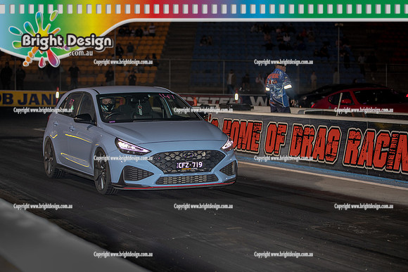 Fast Friday & Roll Racing @ Calder Park Drag Racing 28 February 2025 (178864) CFZ719