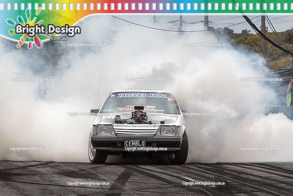 Summernats 28 Sunday 4 Jan 2015  BD  (7847)  CEMBLO BURNOUT