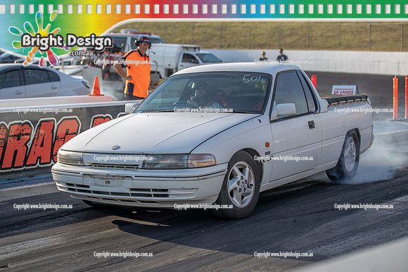 Fast Friday & Roll Racing @ Calder Park Drag Racing 29 November 2024 (173139) WHITE UTE TBC