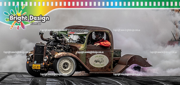Summernats 34 Thursday 6 Jan 2022  BDMP2728  GUSBOY BURNOUT