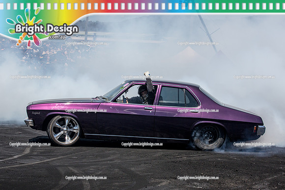 Summernats 28 Saturday 3 Jan 2015  BD  (5000)  LS24U BURNOUT