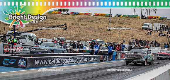 Street Outlaws NPK No Prep Kings vs Australia @ Calder D2 19 March 2023 (147852) 03134M JAMIE KNIGHT JUNKHR 5737 9098H8 MATT CZERNY