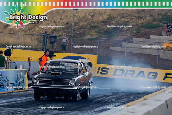 ANDRA Street Meet @ Calder Park Raceway  FRI 10 Jan 2014  (5965)  HB TORANA BROWN