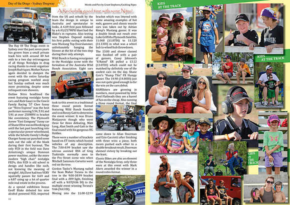 Dragway Magazine Issue #3 - Kids at the track