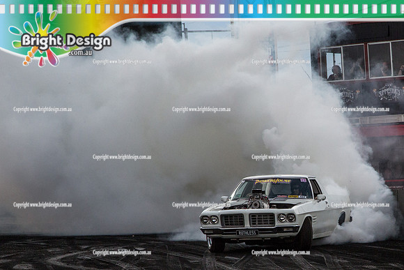 Summernats 28 Sunday 4 Jan 2015  BD  (8322)  RUTHLESS BURNOUT