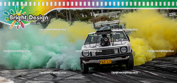 Summernats 34 Friday 7 Jan 2022  BDMP3515  FATLX BURNOUT