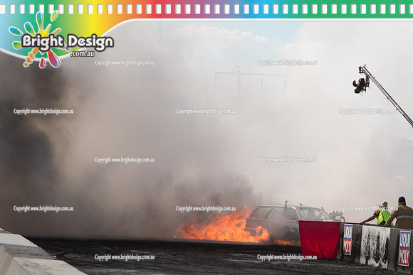 Summernats 28 Saturday 3 Jan 2015  Bright Design (5883)  TUFFST