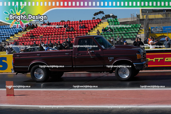 ANDRA Street Outlaws Drag Racing Quals Rnd 5 @ Calder Park 24 September 2014 (24350)  BAD557