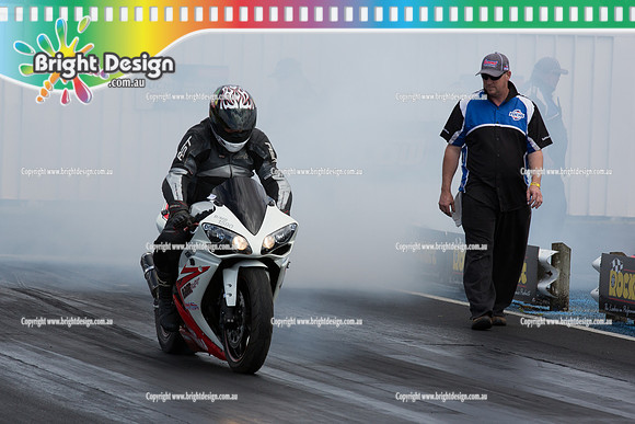 Summit Sportsman Series Rnd 1 Drag Racing 17 Jan 2015 @ Portland  (10126)  BIKE