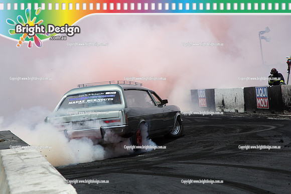 Summernats 28 Sunday 4 Jan 2015  BD  (7634)  UNDEAD BURNOUT