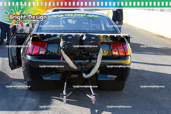 ANDRA Street Outlaws Drag Racing Quals Rnd 5 @ Calder Park 24 September 2014 (25302)  PSBBOSS  SKINNER  PSBBOSS  SKINNER