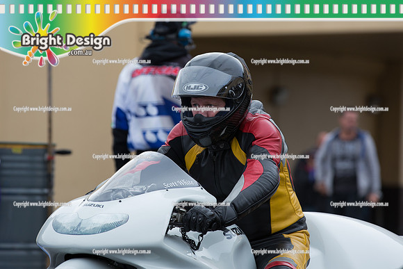 X-Champs @ Sydney Dragway SAT 3 May 2014  (4618)  SCOTT WHITE  PRO BIKE 868
