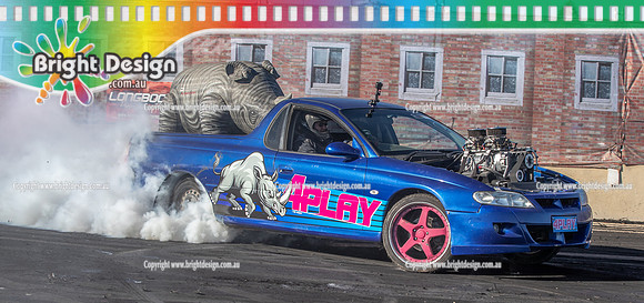 Skid City Pro Show #1 @ Swan Hill 21 June 2025 (18552) 4PLAY BURNOUT RICK DAVIS