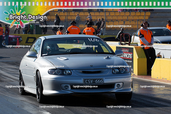ANDRA Street Outlaws Drag Racing Quals Rnd 5 @ Calder Park 24 September 2014 (24988)  CSV666