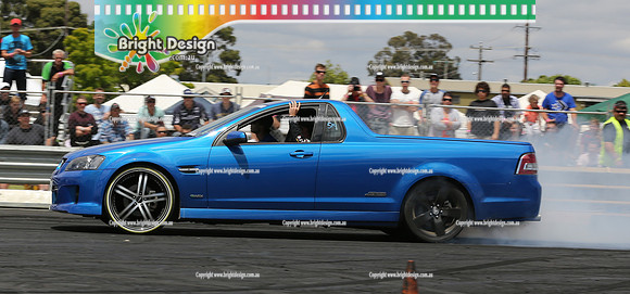 Autofest Shepparton Springnats 21  SUN 24-11-13  (5749)  BLUE UTE TBC