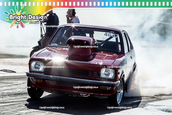 ANDRA Street Outlaws Drag Racing Quals Rnd 5 @ Calder Park 24 September 2014 (24660)  RED GEMINI  SSA 4637