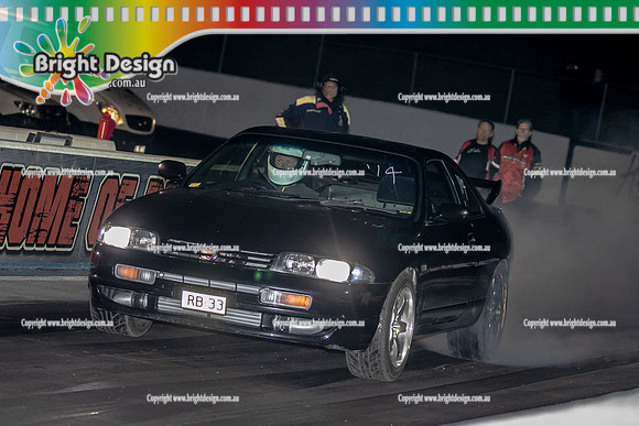Fast Friday & Roll Racing @ Calder Park Drag Racing 19 April 2024 (166211) RB33
