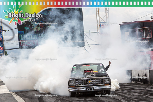 Summernats 28 Sunday 4 Jan 2015  BD  (7894)  SOLID BURNOUT
