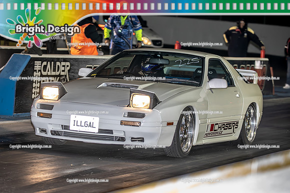 Fast Friday & Roll Racing @ Calder Park Drag Racing 19 April 2024 (166217)- ILLGAL