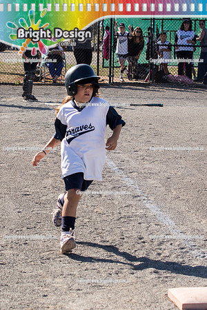 Berwisk Braves Softball  Club Finals Under 13 Girls  22 March 2015 (1212)