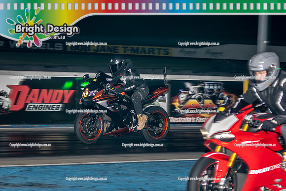 Fast Friday & Roll Racing @ Calder Park Drag Racing 19 April 2024 (166065)- BIKE