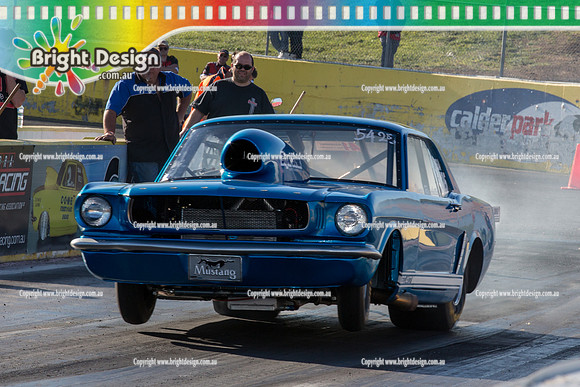 ANDRA Street Outlaws Drag Racing Quals Rnd 5 @ Calder Park 24 September 2014 (25217)  SSA 5425 VINCE RASCHILLA