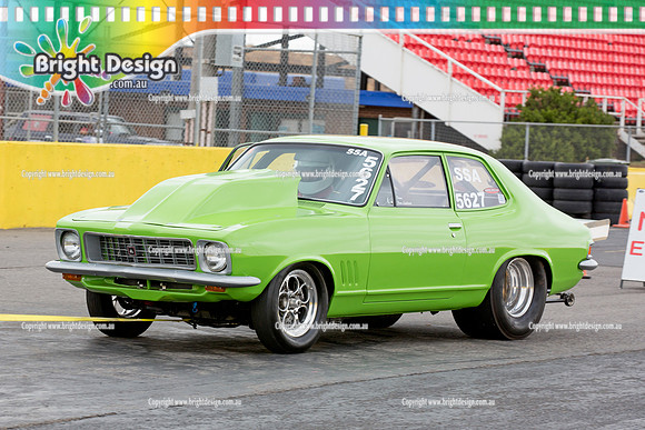 ANDRA John Taverna Classic #1 @ Calder Park Raceway March 1 2014  (11792)  SSA 5627 LIME GREEN
