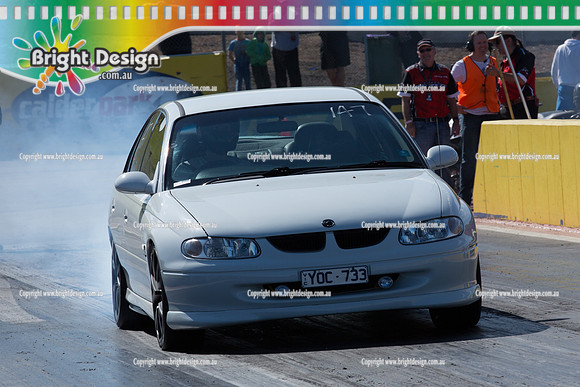ANDRA Street Outlaws Drag Racing Quals Rnd 5 @ Calder Park 24 September 2014 (24364)  YOC733
