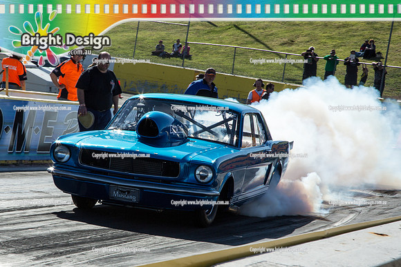ANDRA Street Outlaws Drag Racing Quals Rnd 5 @ Calder Park 24 September 2014 (24680)  SSA 5425 VINCE RASCHILLA