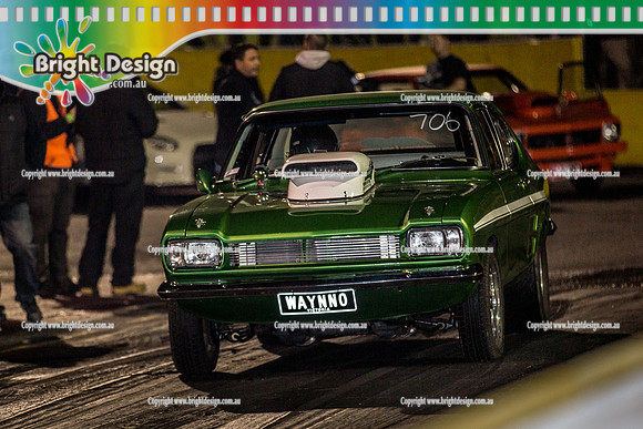 KOTH King of the Hill & Fast Friday @ Calder Park Drag Racing Friday 5 MAY 2017 (83992) 706 WAYNNO