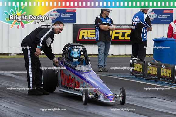 Summit Sportsman Series Rnd 1 Drag Racing 17 Jan 2015 @ Portland  (10053)  BRODSTAR JUNIOR DRAGSTER  BJD 4894