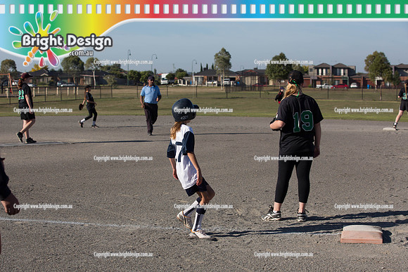Berwisk Braves Softball  Club Finals Under 13 Girls  22 March 2015 (1040)