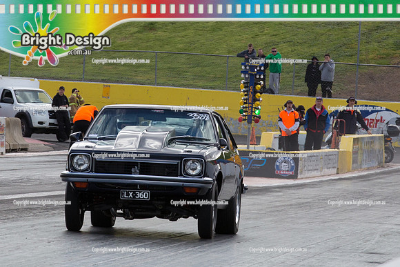 ANDRA Street Outlaws Drag Racing Qualifiers Rnd 3 @ Calder Park  SUN 24 Aug 2014   (21387)  LX360
