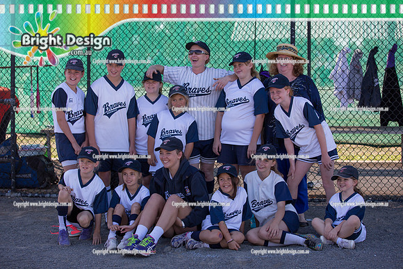 Berwisk Braves Softball  Club Finals Under 13 Girls  22 March 2015 (1388)