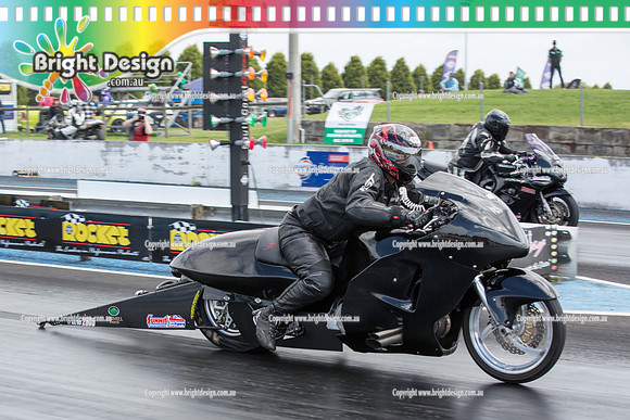 Summit Sportsman Series Rnd 1 Drag Racing 17 Jan 2015 @ Portland  (10123)  BIKE